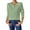 Green, variant on Feancey Womens Long Sleeve Sweaters Henley V Neck Tunic Tops Fall Casual Button Up Blouse Solid Color Loose Knitted Shirt Pullover Tees Blue M