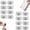 16PCS, variant on Self Adhesive Mini Caster Wheels, Universal Small Wheels for Rolling, 360° Swivel Wheels for Furniture, Mini Smooth Rollers for Kitchen Home Storage Boxes, Small Furniture (16PCS)