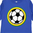 thumbnail image 4 of Inktastic Soccer Ball Sports Boys or Girls Long Sleeve Toddler T-Shirt, 4 of 5