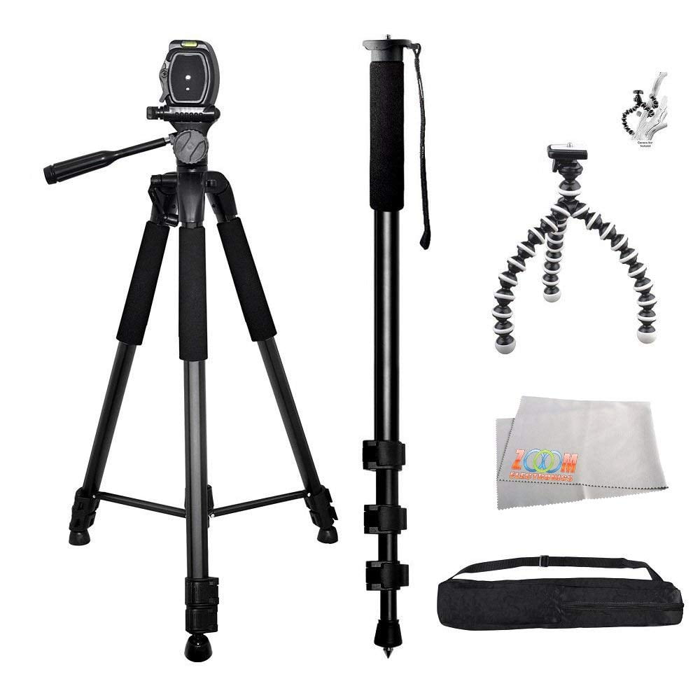 3 Piece Best Value Tripod Package For The Canon EOS Rebel XS, XSi, T1i