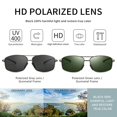 thumbnail image 2 of Gafas de Sol SUNGAIT Ultraligeras Rectangulares para Hombre SGT458QH-QMLV-6, 2 of 7