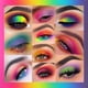 thumbnail image 4 of UCANBE EXOTIC FLAVORS Paleta de maquillaje de sombra de ojos ne&oacute;n &ndash; 48 colores de alta pigmentaci&oacute;n &ndash; Rainbow Matte Shimmer Glitter sombra de ojos set de rega, 4 of 9
