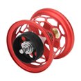 thumbnail image 3 of Accesorio de bricolaje para copa de alambre de fundición mejorada, carrete acortado de metal rojo para carrete de pesca, 3 of 8