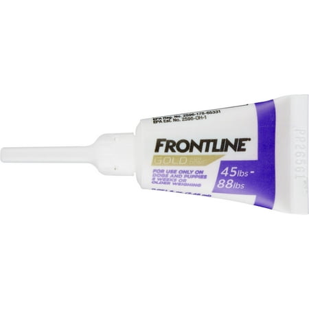 Frontline Gold for Large Dogs 45-88 lbs, 1 Monthly