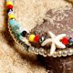 thumbnail image 5 of Tobillera YONGSHENG de tortuga de estrella de mar azul hecha a mano para mujer y niña, 5 of 5