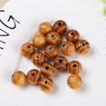 thumbnail image 2 of Wooden Beads Pine Wood Beads for Jewelry Making 300Pcs Brown Color, 2 of 2