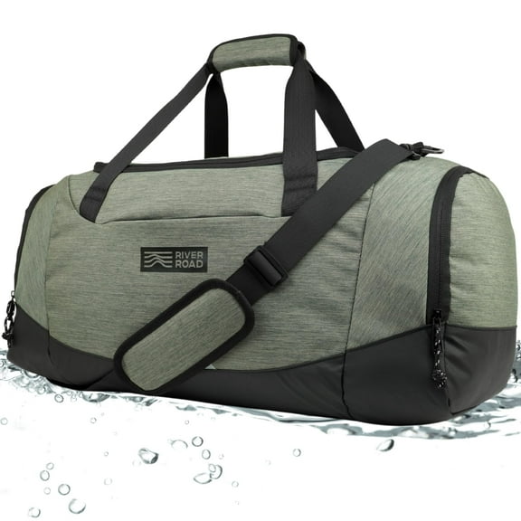 River Road CityRoll 40L Medium Duffle Bag - Sports & Travel - Unisex Dark Green