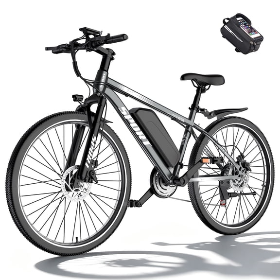 Electric Mountain Bike 26" 1500W Peak Motor, 65 Miles 25MPH Ebike, 480Wh Battery Electric Bicycle for Adults 7 Speed Electric Bicycles UL2849