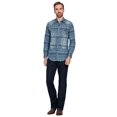 thumbnail image 4 of Camisa Vaquera Wrangler Hombre Denim A03 azul XG, 4 of 5