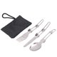 thumbnail image 2 of Juego de cubiertos ANGGREK cuchillo tenedor cuchara 3 unids/set Acero inoxidable, 2 of 4