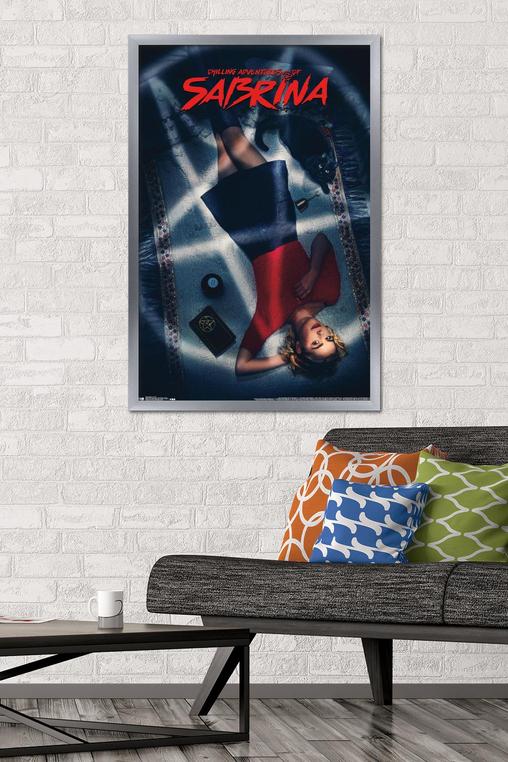 Netflix The Chilling Adventures of Sabrina - Key Art Wall Poster, 22.375" x 34", Framed
