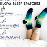 Klova Sleep Support Patches with Melatonin, Ashwagandha & L-Theanine – 28 Count Natural Aid