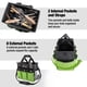 thumbnail image 4 of Organizador de bolsas para herramientas de jardín WORKPRO Heavy Duty con 10 bolsillos, 4 of 7