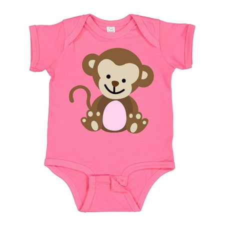 

Inktastic Monkey Gift Baby Girl Bodysuit