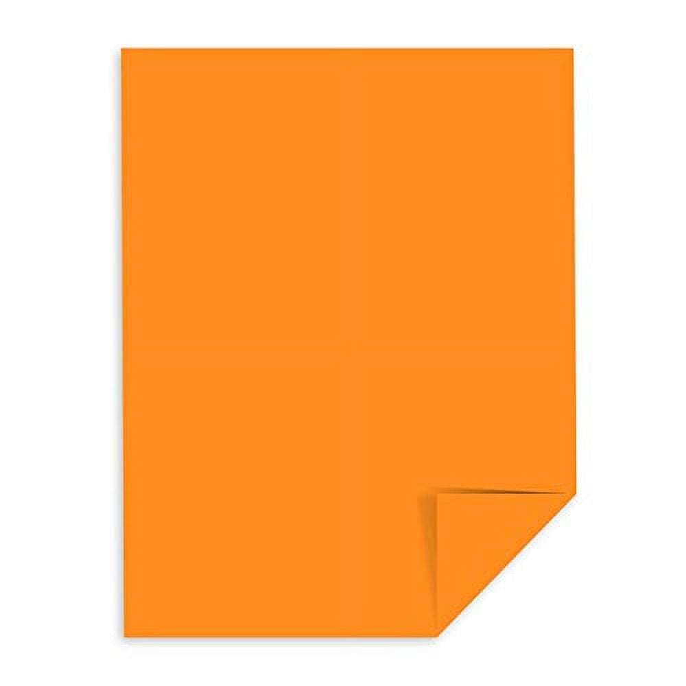 Cosmic Orange - Neenah Astrobrights Premium Color Card Stock, 65 Lb 50 Sheets (8.5 x 14)