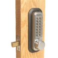 thumbnail image 1 of Lockey 2210-AB-DC-KO Mechanical Keyless Deadbolt Double Sided Combination With Key Override - Antique Brass, 1 of 3