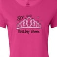 thumbnail image 4 of Inktastic Tiara 50th Birthday Queen Women's T-Shirt, 4 of 5