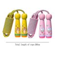 thumbnail image 2 of Kids Wooden Adjustable Cotton Ping Rope For Boys Girls Students Fitness Outdoor Exercise, 2 of 5