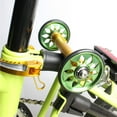 thumbnail image 4 of S SERENABLE Vélo Pliant Solide Easy Wheel Roues pour Transport Porter Voyage Modification Composant pour Vert, 4 of 5