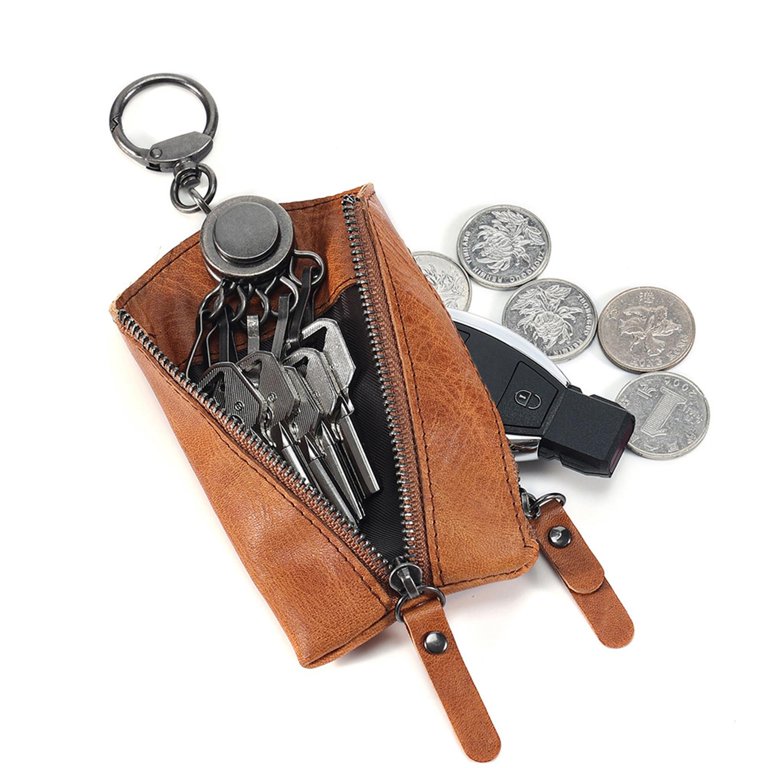 Premium PU Leather Waist Key Bag Key Holder Key Case Wallet Purse