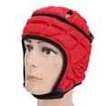 thumbnail image 1 of Costario de Casco de Rugby para jóvenes, Tocador de caparazón Suave Ajustable, esponja de esponja Suave Ajustable fútbol de fútbol para deportes de fútbol, equivación,, 1 of 7