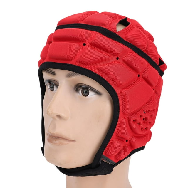 Costario de Casco de Rugby para jóvenes, Tocador de caparazón Suave Ajustable, esponja de esponja Suave Ajustable fútbol de fútbol para deportes de fútbol, equivación,
