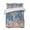 Dark Blue, variant on Quilts Full Size Bedding Set, Turtle Coastal Lightweight Quilted Comforter, Nautical Summer Beach Coral Seahorse Jellyfish Soft Bedspread Coverlet with Pillow Covers for All Season, 78" x 90"