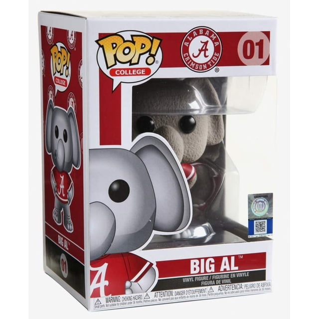 Funko Pop College: Alabama Crimson Tide - Figura de Vinilo Big Al #42857 Funko Funko