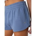 thumbnail image 4 of Celebrity Pink Women's and Women's Plus Dolphin Hem Sweatshort, Sizes XS-4X, 4 of 7