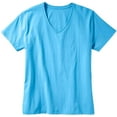 thumbnail image 5 of Hanes Women's Relaxed Fit Authentic Essentials Short Sleeve V-neck T-Shirt, 5 of 5
