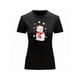 thumbnail image 2 of Playera Blusa Con Estampado De Muñeco De Nieve Navidad Color Negro Talla Grande Marca Emil SaEs, 2 of 4