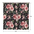 thumbnail image 5 of Waterproof Pioneer Shower Curtain 72x72 Inch Boho Style Polyester Unique Shower Curtain for Bathroom Hotel Home Decor with 12 Plastic Hooks, 5 of 5