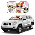thumbnail image 3 of The Powerpuff Girls Car Sun Shade Windshield Sunshade Aluminum Foil Sun Shield For Uv Protection & Heat Blocking Medium, 3 of 9