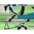 thumbnail image 5 of oneOone Rayon Lime Green Fabric Flamingo Craft Projects Decor Fabric Printed By The Yard 56 Inch Wide, 5 of 5