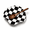 Black&White, variant on Spoon Rest,Ceramics Spoon Holder for Stove Heat Resistant Cooking Utensils Rest Spoon Holder for Kitchen counter (White)