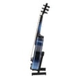 thumbnail image 3 of Casa de Miniatura de Guitarra 1/8 Panelado Instrumento Musical Azul, 3 of 8