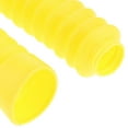 thumbnail image 3 of 1 Pair Front Fork Dustproof Cover Boot Shock Absorbers 205x42x30mm for Motorcycle Dirt Bike Yellow, 3 of 7