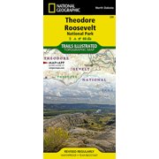 National geographic maps: trails illustrated: theodore roosevelt national park - folded map: 9781566954648