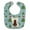 Chinese Crested - Cream, variant on Christmas Chinese Crested Black Baby Bib