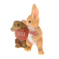 thumbnail image 3 of LOVIVER Animal Statue Decorative Miniature Figurines for Dollhouse Outdoor Terrarium Race Turtle Rabbit, 3 of 8