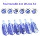 thumbnail image 2 of 1020 piezas Dr Pen Ultima A6 Cartucho Microneedling Derma Pen Reemplazo de bayoneta 912243642 Pin Drag Nano Agujas de tatuaje Mts-50pcs-Round Nano Teléfono móvil Teléfono móvil Accesorios para teléfonos móviles, 2 of 5