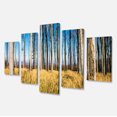 thumbnail image 2 of Clear Sky and Bush in Thick Forest - Modern Forest Canvas Art, 2 of 3