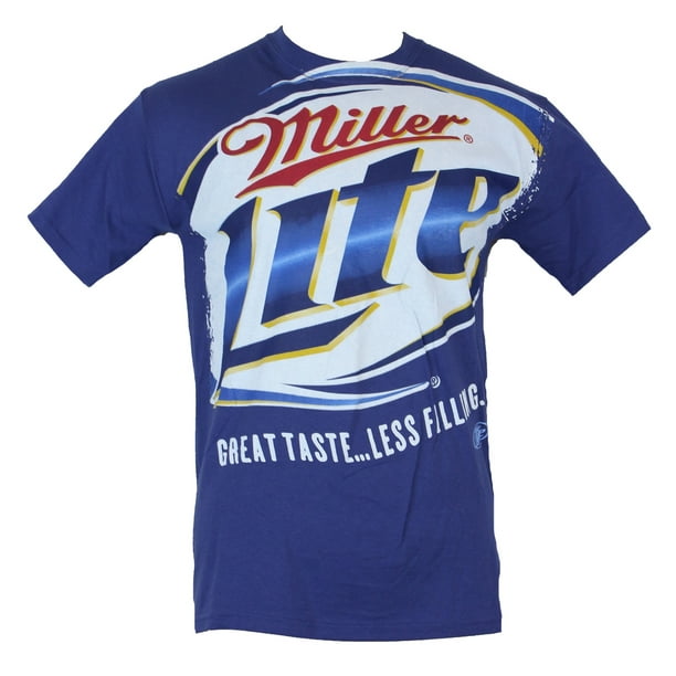 miller lite mens t shirt