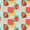 The Pioneer Woman 44" Cotton Floral, Patchwork and Watercolor Sewing & Craft Fabric By the Yard, Multi-color