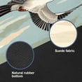 thumbnail image 3 of Seagull Gym Towel with Storage Bag, 72.8"x26.8", Yoga, Pilates, Fitness, Hot Yoga, and Yoga Blankets, 3 of 6