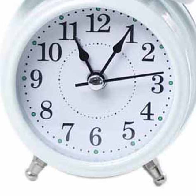 Reloj Despertador Analógico de Cuarzo BuyWeek Campana Doble 3 Pulgadas