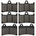 thumbnail image 1 of Cyleto Pastillas de freno delanteras y traseras para YAMAHA Roadstar 1700 XV1700 2004-2009 XV 1700 Road Star Midnight Silverado 2004 2005 2006 2007, 1 of 5