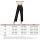 thumbnail image 1 of Pantalones anchos casuales para mujer, pantalones anchos para mujer, pantalones largos con piernas anchas, pantalones anchos plisados para mujer, rendimiento de primera categoría, 1 of 2