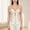 A2 Khaki, variant on iHPH7 Stylish Floral Satin Corset Top for Women Lace Up Overbust Bustier Waist Cincher Clubwear Bodice Black L
