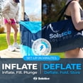 thumbnail image 5 of Solstice Cold Pod Plunge 84.5 Gal Ice Bath Tub with Large Lid & Carry Bag, 5 of 8